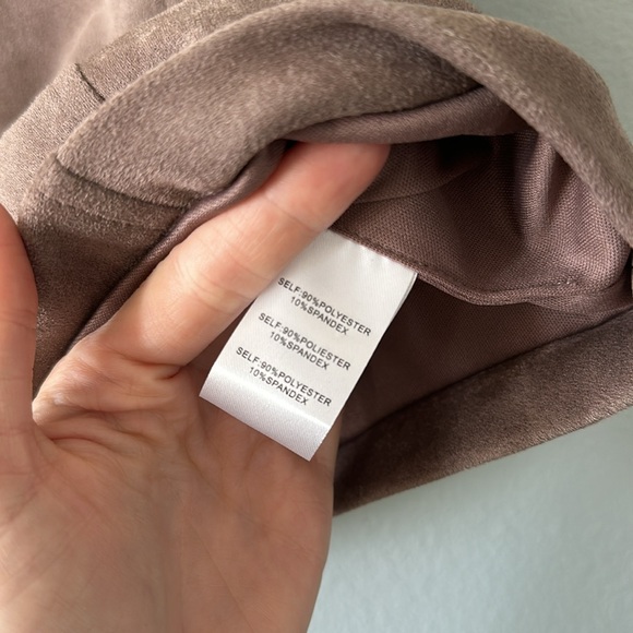 Altar’d State light brown  faux suede mini skirt! - Picture 5 of 8